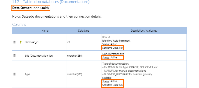 Custom field in PDF export